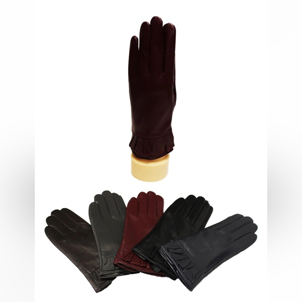 611. Leather Classic Ladies Glove 100% Leather Select Color Choice NEW Item NWT